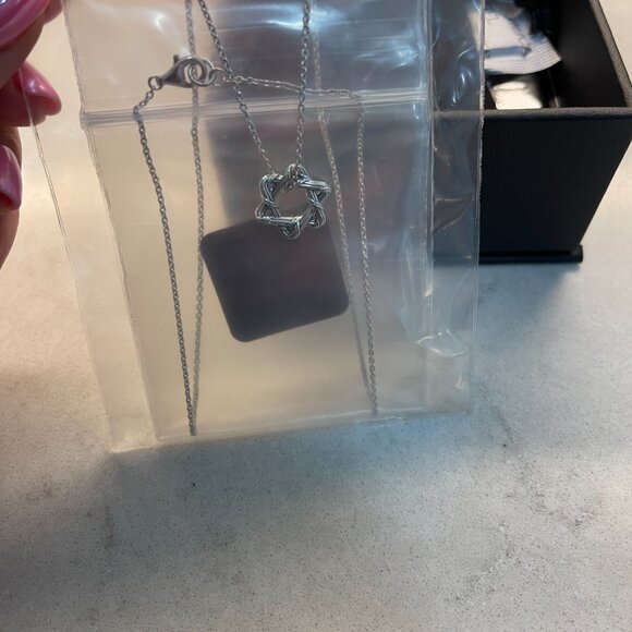 Peter Roth Thomas Signature Mini Star of David Necklace NIB Sterling Silver NWT - Picture 3 of 7